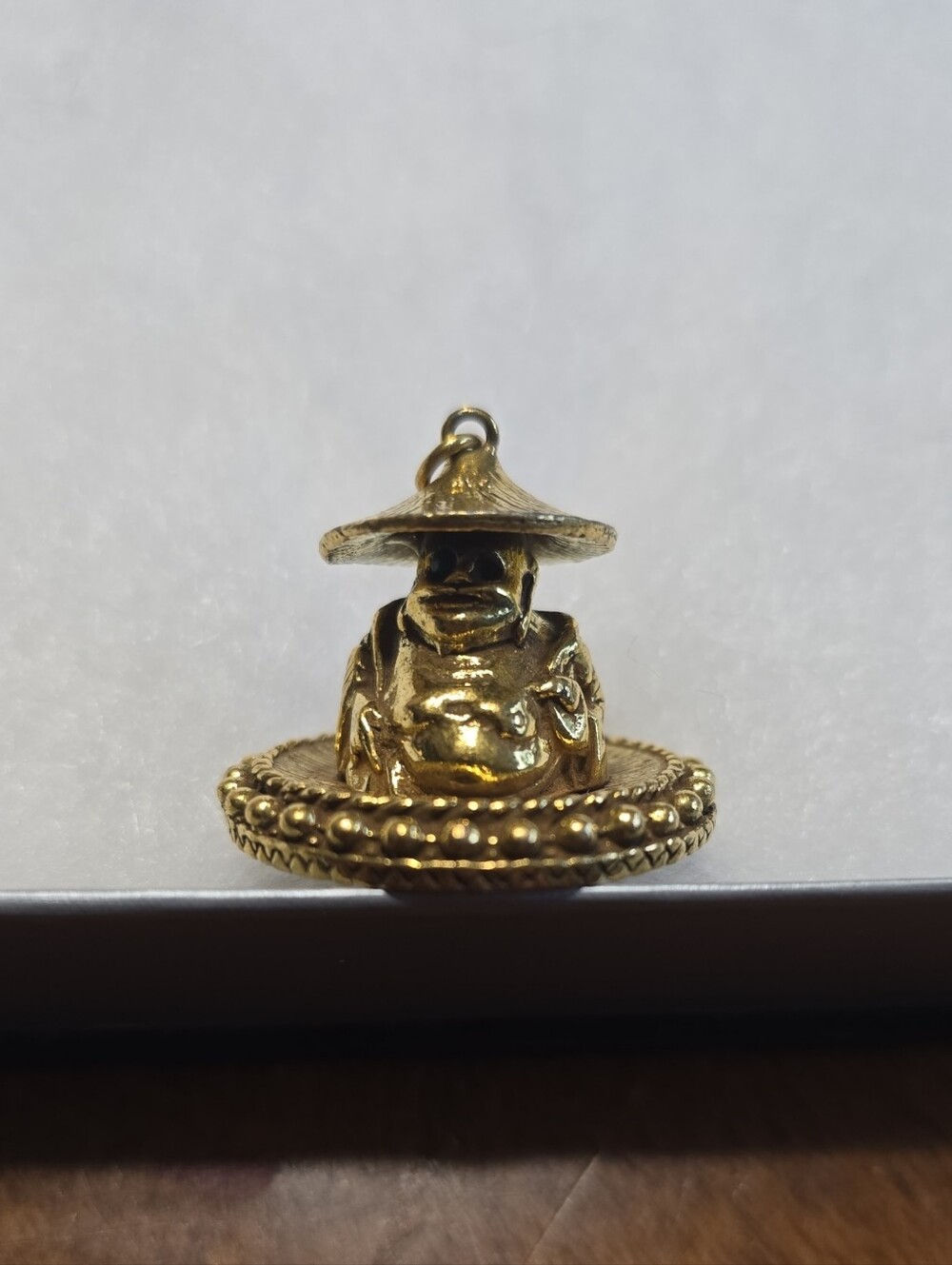Gold Buddha Charm Pendant - Women Jewelry